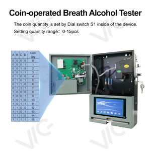 En stock OEM et ODM Alcootest à pièces Bar et lieux publics Détecteur d'alcool Analyseur de gaz - Product Image 6