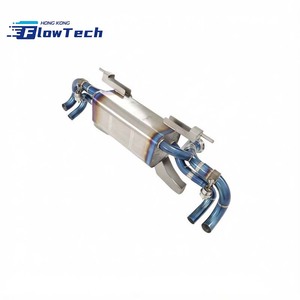 Système d'échappement cat-back haute performance en titane avec soupapes et silencieux pour Audi R8 V8 V10 - Product Image 4