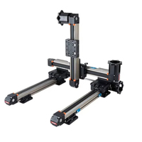 KNK Usine Prix Pas Cher Personnalisation En Alliage D'aluminium Cnc pour L'impression Pulvérisation XYZ 3 Axes Portique Module Linéaire Table