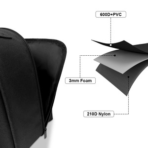 Nebulizer Storage Bag Nylon Zipper Closure Portable Travel Medical Bag With T-Strap Handle - Product Image 2