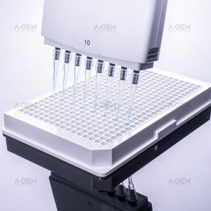 Piastra <span class=keywords><strong>ELISA</strong></span> Bianca a 384 Pozzetti, Sterile, Senza Coperchio, in Polistirene, ad Alta Capacità di Legame - Product Image 4