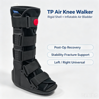 Botte de marche médicale gonflable personnalisée avec chambre à air, doublure souple amovible, antidérapante et stable, pour la rééducation post-opératoire des fractures