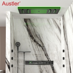 Juego de Ducha de Techo LED Inteligente de 7 Modos, con Montaje Empotrado en la Pared, con Música - Product Image 3