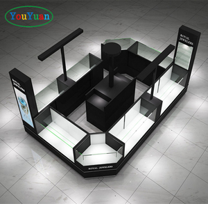 Đồ Trang Sức Đồng Hồ Hiển Thị Trường Hợp Mall Kiosk Hiển Thị Bán Lẻ Cửa Hàng Đồ Trang Sức Đồ Nội Thất Di Động Mall Đồ Trang Sức Kiosk - Product Image 4