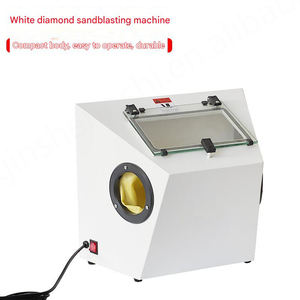 Mini Dry <b>Sandblaster</b> Machine Jewelry Deburring Polishing Machines Metal Construction Sandblasting Equipment - Product Image 2
