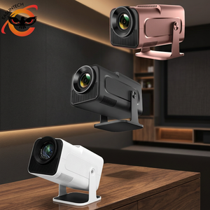 180 Degree Rotating Stand Short Throw <b>Projector</b> 1:0.9 Smart <b>Android</b> Beamer for Ceiling Cinema with 72 390 ANSI - Product Image 2