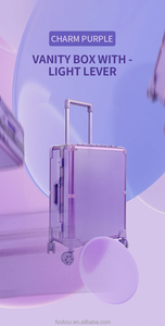 Maletín <span class=keywords><strong>de</strong></span> Maquillaje con Ruedas y Asa Suave, Gran Capacidad <span class=keywords><strong>de</strong></span> Almacenamiento, para Maquilladores Profesionales - Product Image 3