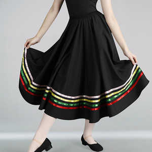 Vestido <span class=keywords><strong>de</strong></span> Danza <span class=keywords><strong>para</strong></span> Examen <span class=keywords><strong>de</strong></span> <span class=keywords><strong>Academia</strong></span> <span class=keywords><strong>de</strong></span> Danza 2026, Traje <span class=keywords><strong>de</strong></span> <span class=keywords><strong>Ballet</strong></span> <span class=keywords><strong>para</strong></span> <span class=keywords><strong>Adultos</strong></span>, Mezcla <span class=keywords><strong>de</strong></span> Poliéster/Algodón Negro - Product Image 4