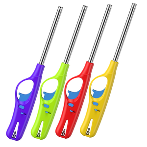Encendedor de llama abierta de largo alcance y resistente al viento - Encendedor de cocina para estufas de gas y herramienta multiusos para velas y barbacoas al por mayor - Product Image 1