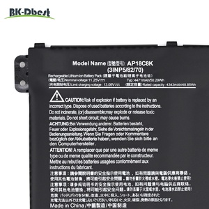 แบตเตอรี่แล็ปท็อป AP18C8K 50.29Wh 4471มิลลิแอมป์ต่อชั่วโมงสำหรับ <span class=keywords><strong>ACER</strong></span> 5 A514-<span class=keywords><strong>52</strong></span> A514-54-50G2 A514-54-775L AP18C4K A515-43-R057 - Product Image 3