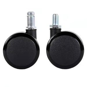2-Zoll-Möbelrollen 50-mm-Bürostuhl PU-Lenkrad Langlebiges 2-Zoll-Rollen rad - Product Image 3