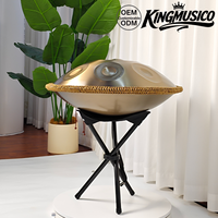 Custom Professional Handpan Steel Drum | Tuned Handcrafted Percussion Instrument for Sound Healing & Performance