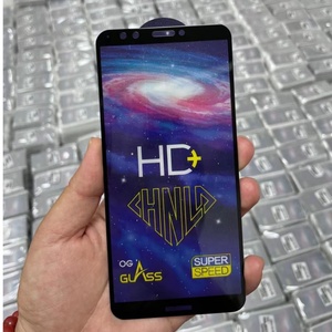 Protector de Pantalla de Vidrio Templado HNLD de Cobertura Total con Pegamento Completo HD+ Super Speed para Google Pixel 6 7 8 9 Pro OG Glass - Product Image 1