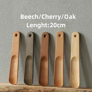 Calzascarpe <span class=keywords><strong>in</strong></span> <span class=keywords><strong>legno</strong></span> con LOGO personalizzato da 20CM Mini calzascarpe da viaggio portatile di alta qualità - Product Image 2