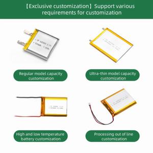 Prix <span class=keywords><strong>de</strong></span> gros d'usine 500mAh batterie au lithium-ion polymère pour appareil <span class=keywords><strong>de</strong></span> karaoké 3.7V haut-parleur Bluetooth lecteur <span class=keywords><strong>de</strong></span> glycémie - Product Image 4