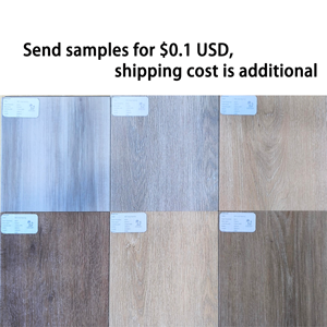 Suelo de tablones de vinilo SPC de lujo de 20mm, lámina impermeable de 9,06x60,25 pulgadas para suelo de baño moderno, Material de PVC - Product Image 6