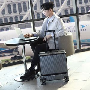 Lightweight Boarding <b>Suitcase</b> with Drop-resistant and Pressure-resistant Features Equipped with Silent Universal Wheels - Product Image 3