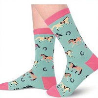 Chaussettes décontractées de qualité pour hommes, motif animalier, Cotta Crew, jetables, antibactériennes, pour l'automne, logo positionné sur le corps, vente en gros