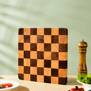 OWNSWING-Tablero de corte de ajedrez, tabla de cortar de cocina, tabla de cortar, <span class=keywords><strong>muelle</strong></span> de verduras, cuchillo de madera maciza, tabla de cortar pegajosa - Product Image 4