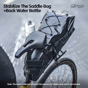 Support de Sacoche de Selle de Vélo Rhinowalk en Alliage d'Aluminium Noir pour Sacoche de Selle de Vélo, Équipement de Cyclisme, 1 pièce/sac OPP - Product Image 6