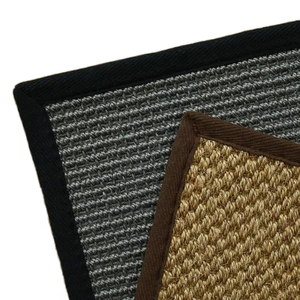 Tapis en sisal naturel très vendu, résistant à l'usure, antidérapant, avec support en latex et tissu non tissé, idéal pour hôtels, salons et escaliers - Product Image 1