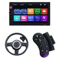 Radio para Auto de Alta Calidad F133 2Din con Pantalla Táctil de 7 Pulgadas, Carplay, Reproductor MP5, Android Auto, Cámara AHD, Bluetooth