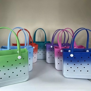 2025 của phụ nữ thân thiện với môi mùa hè EVA Tote Túi bán buôn bãi biển bơi phòng tập thể dục và mùa hè hoạt động tái sử dụng giỏ Tote - Product Image 4