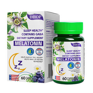 Meilleurs Aides au Sommeil 2022 Capsules Complexe de Glycinate de Magnésium Mélatonine Complément Remèdes pour Vous Aider à Dormir Produits Relaxants - Product Image 1