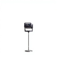   Support de projecteur universel autoportant en alliage d'aluminium BG2 360, capacité de charge de 10 kg, réglable sur 4 niveaux, compatible britannique