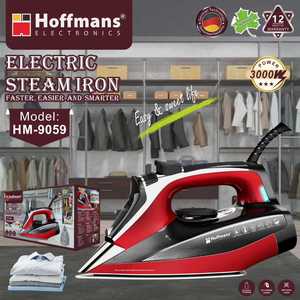 <span class=keywords><strong>Fer</strong></span> <span class=keywords><strong>à</strong></span> <span class=keywords><strong>repasser</strong></span> électrique professionnel Hoffmans 3000W avec grand réservoir d'eau et effet super lisse, best-seller en Afrique de l'Ouest - Product Image 3