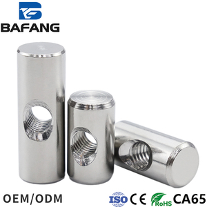 Cilindrische <span class=keywords><strong>Pin</strong></span> Met Transversaal Gat Pre-Embedded Verbindingsletter, Hamermoer, Speciaal Gevormde Hamermoer, M4m5m6 Vrouwelijke Schroef - Product Image 3