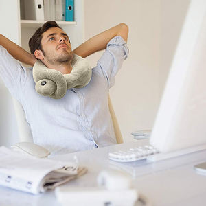 Venta caliente motores eléctricos profundos amasado alivio del dolor mejor calentador de hombros quema grasa cuello Mini cuerpo cuello masajeador cinturón masaje - Product Image 4