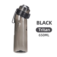 Bouteille d'eau en plastique polylactique sans BPA, étanche, style américain, avec paille, pour la gym, les voyages, la rentrée scolaire et l'utilisation en voiture – Vente en gros