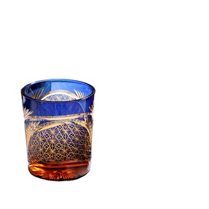 Bicchiere <span class=keywords><strong>da</strong></span> <span class=keywords><strong>whisky</strong></span> e liquori <span class=keywords><strong>da</strong></span> uomo in cristallo Edo Kiriko inciso in stile giapponese, <span class=keywords><strong>da</strong></span> <span class=keywords><strong>collezione</strong></span>, lusso leggero, retrò - Product Image 1