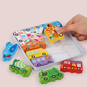 New Tùy Chỉnh Câu Đố <span class=keywords><strong>3D</strong></span> Ba Chiều Câu Đố Bằng Gỗ Động Vật Ghép Hình Câu Đố Với Giác Ngộ Của Trẻ Con Đồ Chơi - Product Image 4