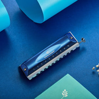 Harmonica chromatique professionnelle 10 trous en Do, en acier inoxydable, finition peinte écologique et étanche, nouveau design Conjurer
