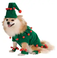 Ropa navideña personalizada para mascotas, disfraz de gato, árbol de Navidad, perro, con sombrero, novedad de invierno