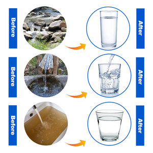 Système de filtration d'eau RO avec PLC et moteur en acier inoxydable, garantie 1 an - Traitement de l'eau pure industrielle - Product Image 3