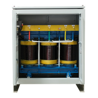Trifásico 50KVA 60KVA transformador reductor 600V 480V 440V 415V 400V 380V 240V 230V 220V 208V transformador de tipo seco