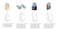 Sac d'emballage alimentaire laminé en plastique polyéthylène Machine de fabrication de sac pochette debout avec fermeture éclair