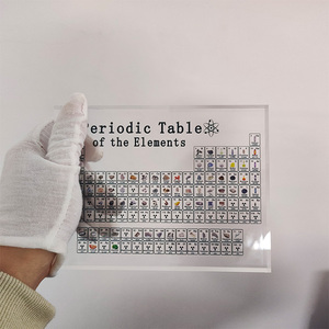 Tableau <span class=keywords><strong>périodique</strong></span> des éléments Affichage du tableau <span class=keywords><strong>périodique</strong></span> du bloc acrylique avec tableau <span class=keywords><strong>périodique</strong></span> de chimie d'impression UV de surface - Product Image 5