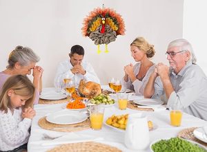Décorations de porte de Thanksgiving décor de dinde couronne de Thanksgiving décorations de dinde automne Thanksgiving porte cintre gobble - Product Image 5