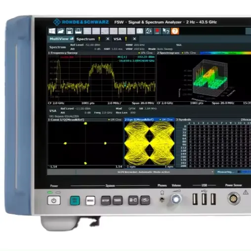 Rohde & Schwarz R & S 스펙트럼 분석기 신규 또는 사용, FSW26 FSW43 FSW50 FSW67 FSW85 FSV3030