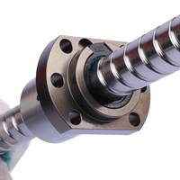 Husillo de Bolas GS SFK01202 de 1000 mm, Acero para Rodamientos de Precisión C7, Rosca Fresada para Sistemas de Movimiento Lineal CNC de Alta Precisión