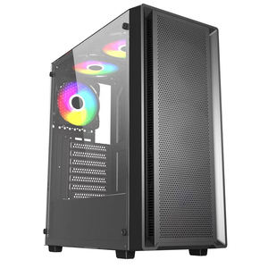 OEM/ODM alüminyum alaşı<span class=keywords><strong>m</strong></span> bilgisayar kasası fabrika Premium kalite orta kule PC şasi ATX/<span class=keywords><strong>M</strong></span>-ATX/ITX uyumlu oyun kuleleri - Product Image 1