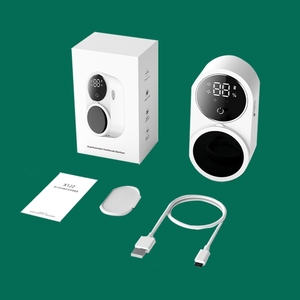 Otomatik UV dalga akıllı diş fırçası sterilizatör duvara montaj plastik diş fırçası kabı otomatik açık kapak ile uygun el temizleme - Product Image 5