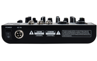 Console de mixage audio professionnelle 4/6 canaux, 99 effets DSP, USB, Bluetooth, pour diffusion en direct et karaoké