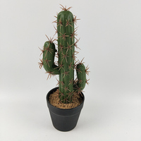 Cactus artificiel en pot à arrivée rapide, plante succulente de simulation, fausse plante verte d'intérieur en pot pour la maison, le bureau, la table