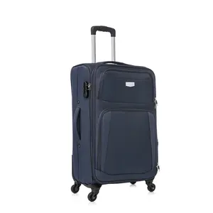 Factory Price soft fabric trolley suitcase travel bags luggage new stylish soft luggage with custom logo