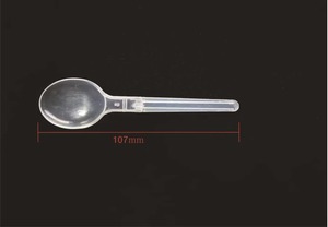 Cucharas desechables envasadas individualmente para uso comercial, aptas para postres, gelatina, pudín, yogur y pasteles para llevar. - Product Image 5